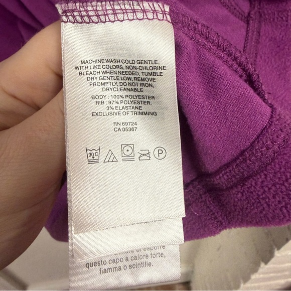 Columbia Rich Purple Fleece Jacket - Picture 6 of 7